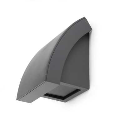 Wandleuchte aus Aluminium GU10, grau, NIEPPE