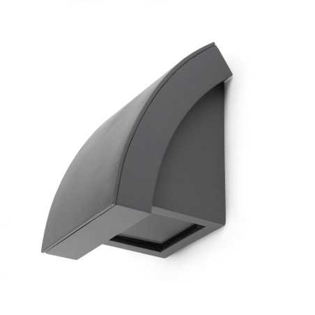 Wandleuchte aus Aluminium GU10, grau, NIEPPE