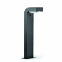 Stehleuchte aus Aluminium E27, grau, CHARMES