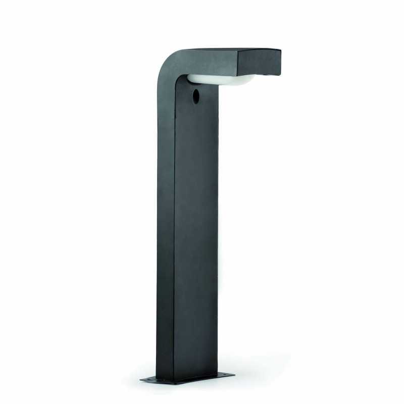 Stehleuchte aus Aluminium E27, grau, CHARMES