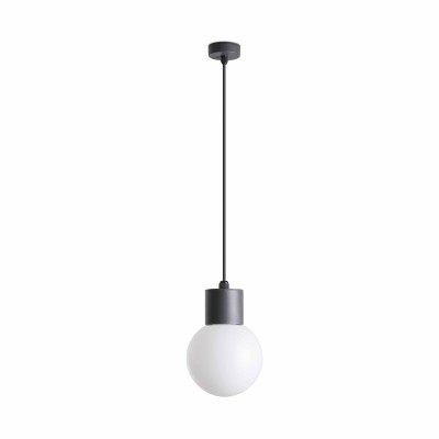 Deckenleuchte aus Aluminium E27, grau, MEUDON