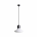 Deckenleuchte aus Aluminium E27, grau, SANZEY