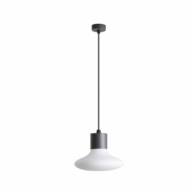 Deckenleuchte aus Aluminium E27, grau, SANZEY