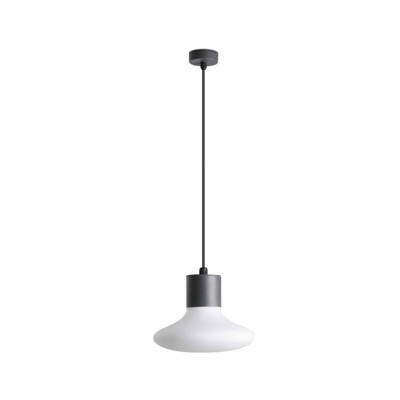 Deckenleuchte aus Aluminium E27, grau, SANZEY