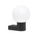 Wandleuchte aus Aluminium E27, grau, GRANGES