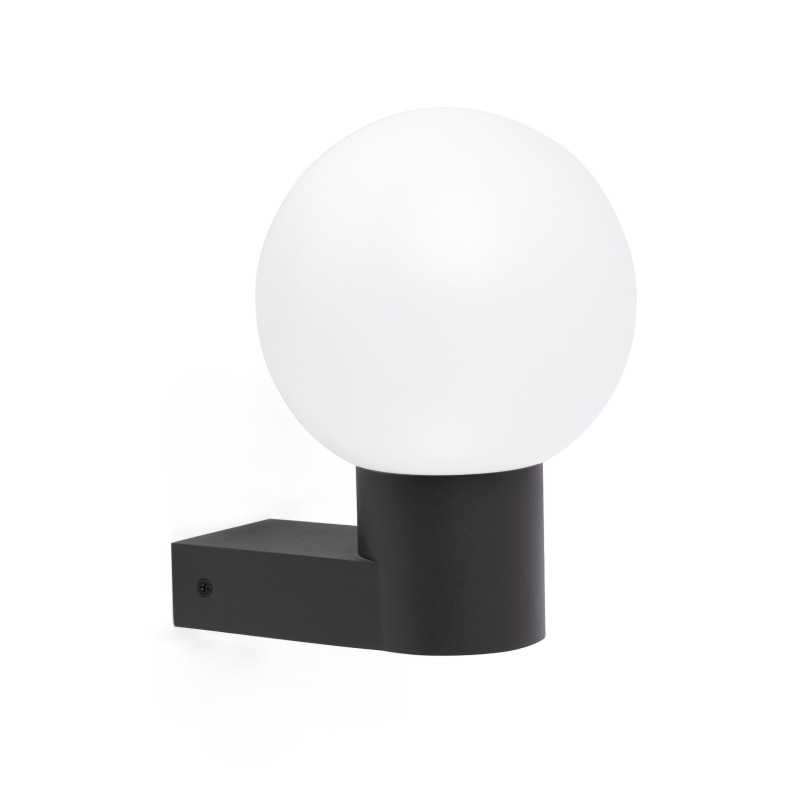 Wandleuchte aus Aluminium E27, grau, GRANGES