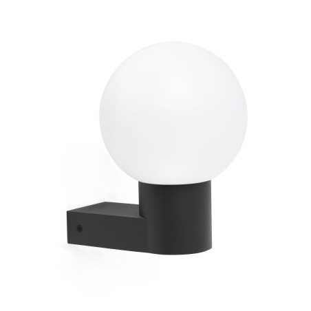 Wandleuchte aus Aluminium E27, grau, GRANGES