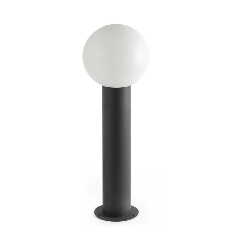 Stehleuchte aus Aluminium E27, grau, PUCEUL