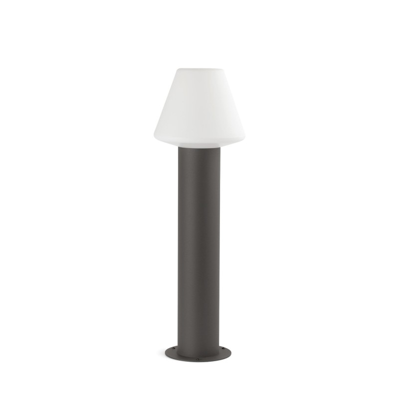 Stehleuchte aus Aluminium E27, grau, BOUGES