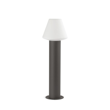 Stehleuchte aus Aluminium E27, grau, BOUGES