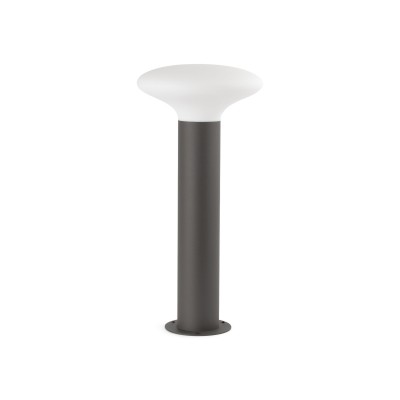 Stehleuchte aus Aluminium E27, grau, MEYLAN