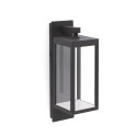 Wandleuchte aus Aluminium mit integrierter LED, grau, CHABRAC