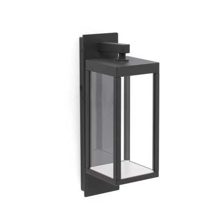 Wandleuchte aus Aluminium mit integrierter LED, grau, CHABRAC