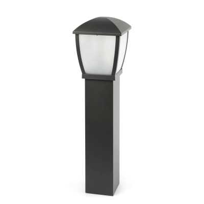 Stehleuchte aus Aluminium E27, grau, NEGRON