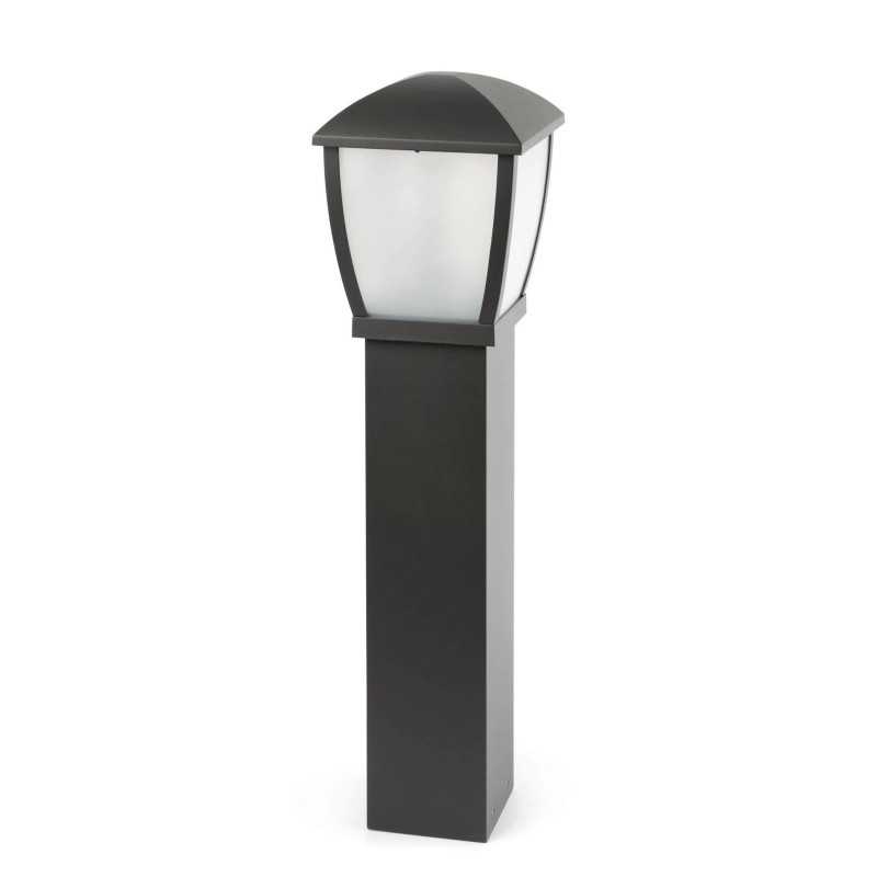 Stehleuchte aus Aluminium E27, grau, NEGRON