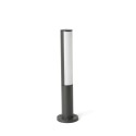 Stehleuchte aus Aluminium mit integrierter LED, grau, FONTENY