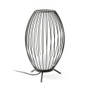 Stehleuchte aus Aluminium mit integrierter LED, grau, PARNAY