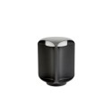 Sockelleuchte aus Aluminium mit integrierter LED, grau, VITRAC