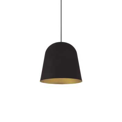 Einfache Pendelleuchte BUGNY aus Metall, E27, farbig