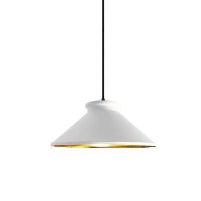Einfache Pendelleuchte CHAON aus Metall, E27, farbig