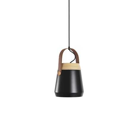 Einfache Pendelleuchte ISLOU aus Aluminium, E27, farbig