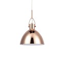 Einfache Pendelleuchte MONCE aus Metall, E27, farbig