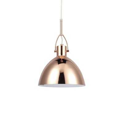 Einfache Pendelleuchte MONCE aus Metall, E27, farbig