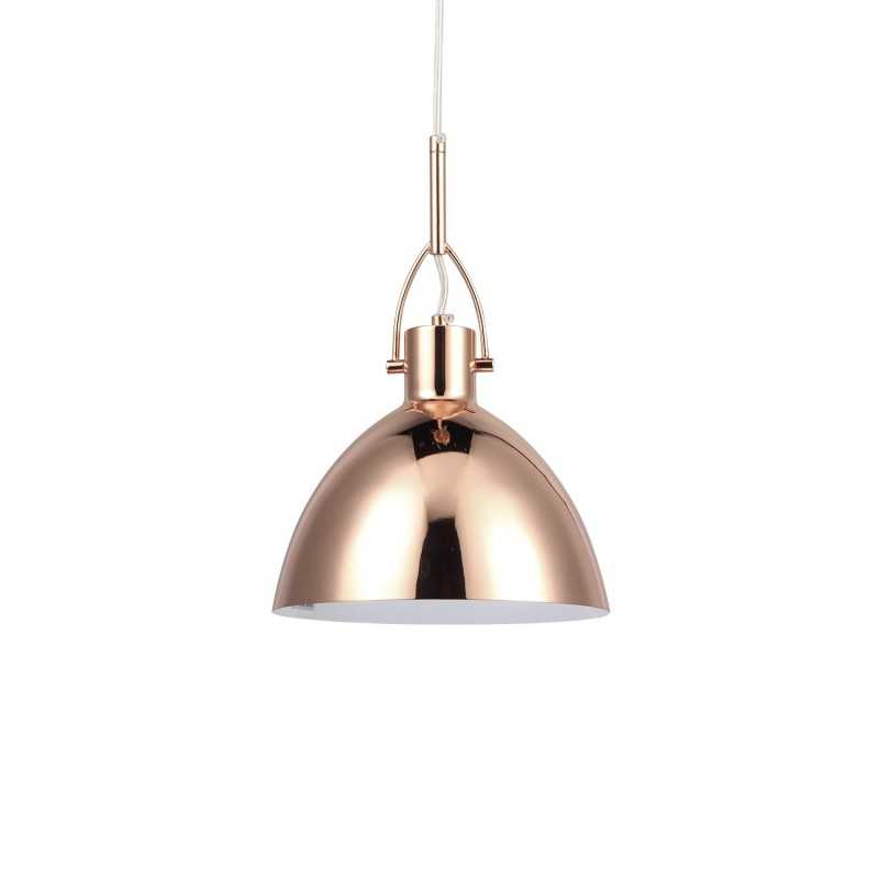 Einfache Pendelleuchte MONCE aus Metall, E27, farbig