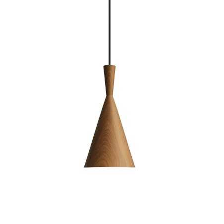 Einfache Pendelleuchte IMBRY aus Aluminium, E27, natur