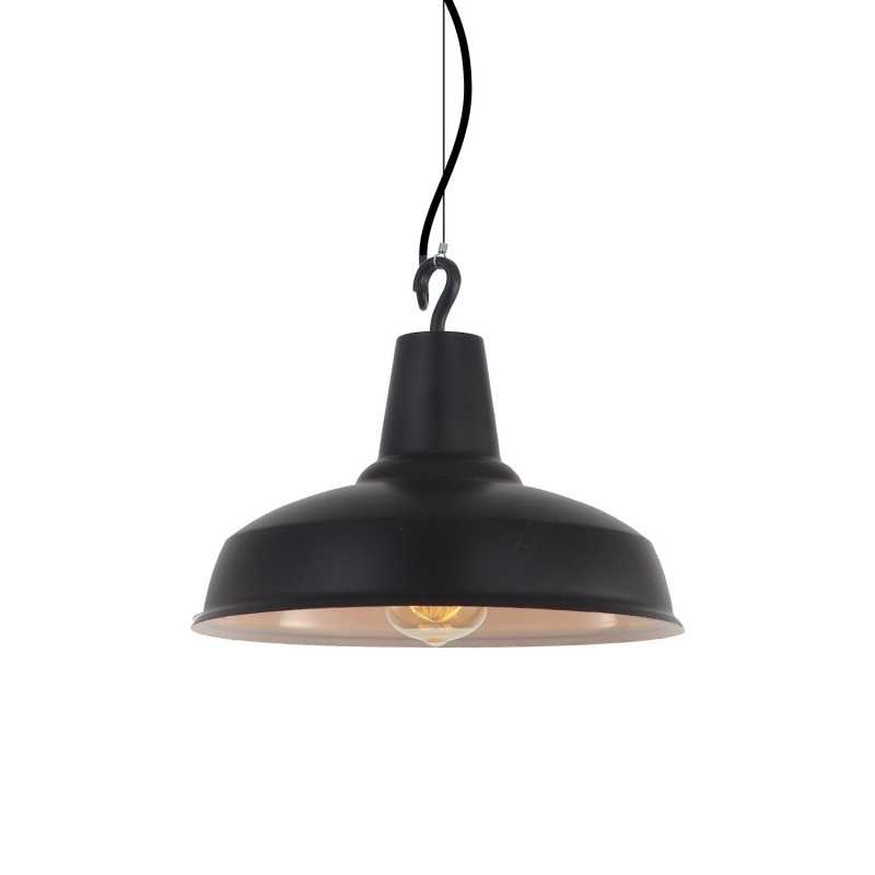Einfache Pendelleuchte CONGE aus Metall, E27, farbig