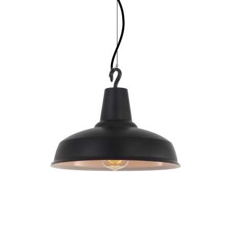 Einfache Pendelleuchte CONGE aus Metall, E27, farbig