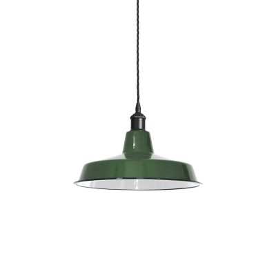 Einfache Pendelleuchte OSTREL aus Eisen, E27, farbig