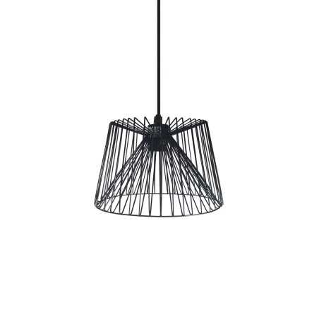 Einfache Pendelleuchte HAUTE aus Metall, E27, schwarz