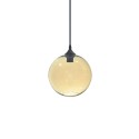 Einfache Pendelleuchte NEUZY aus Glas, E27, farbig