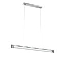 Einfache Pendelleuchte DOMPROT aus Aluminium, SMD, 24W 2350Lm chrom