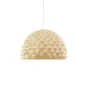 Einfache Pendelleuchte MUSAU aus Holz, E27, natur