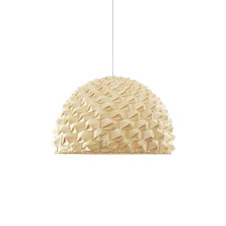 Einfache Pendelleuchte MUSAU aus Holz, E27, natur