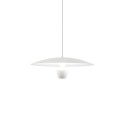 Einfache Pendelleuchte DORREA aus Aluminium, LED, 3W+6W 430Lm weiss