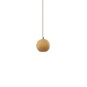 Einfache Pendelleuchte CANCE aus Holz, GU10, natur