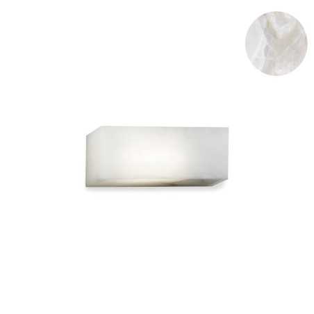 Aplique de pared PARZY alabastro E27 LED color madera