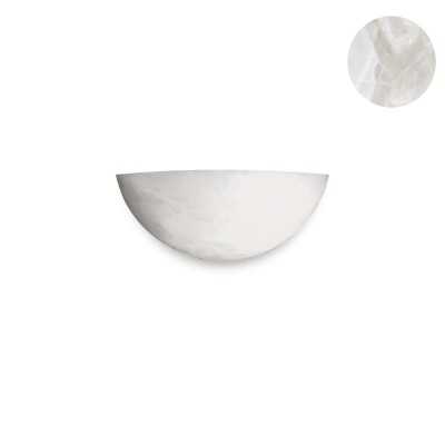 Aplique BUZON alabastro R7S 118 mm madera