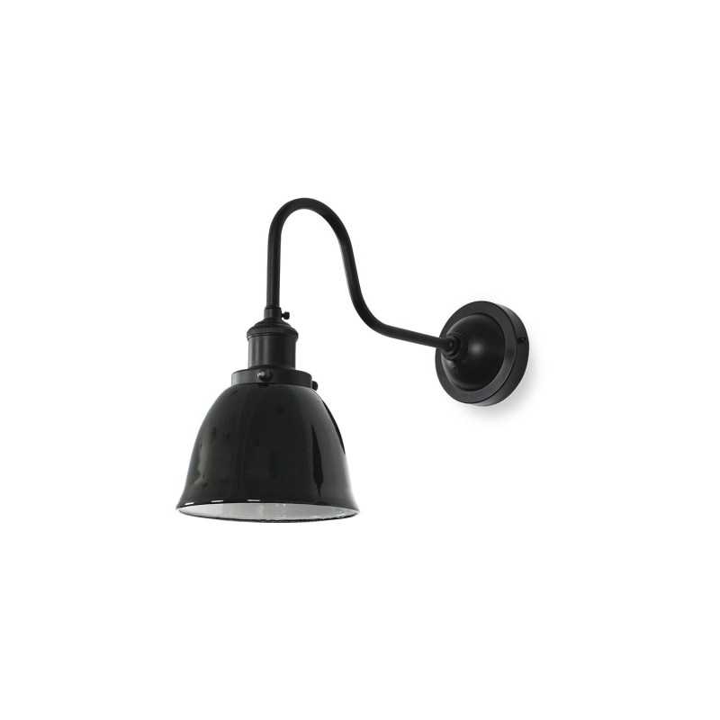 Aplique de pared BEZUT hierro E27 LED