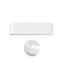 Aplique OSTABAT aluminio SMD LED 14W 1260LM blanco