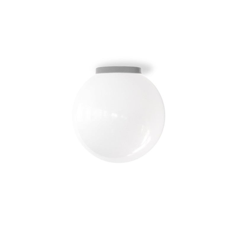 Aplique techo VALDU termoplástico E27 LED color blanco
