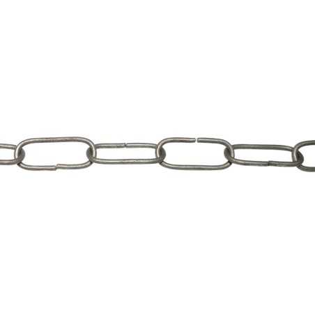 Metallkette aus Eisen mit 45mm Gliedern fuer schwere Lampen