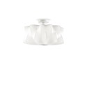 Einfache Pendelleuchte WILLER aus Harzpolymer, E27 LED weiss