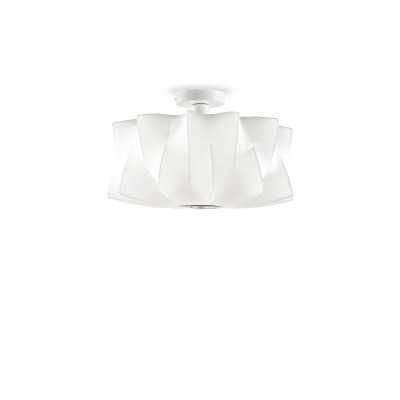 Einfache Pendelleuchte WILLER aus Harzpolymer, E27 LED weiss
