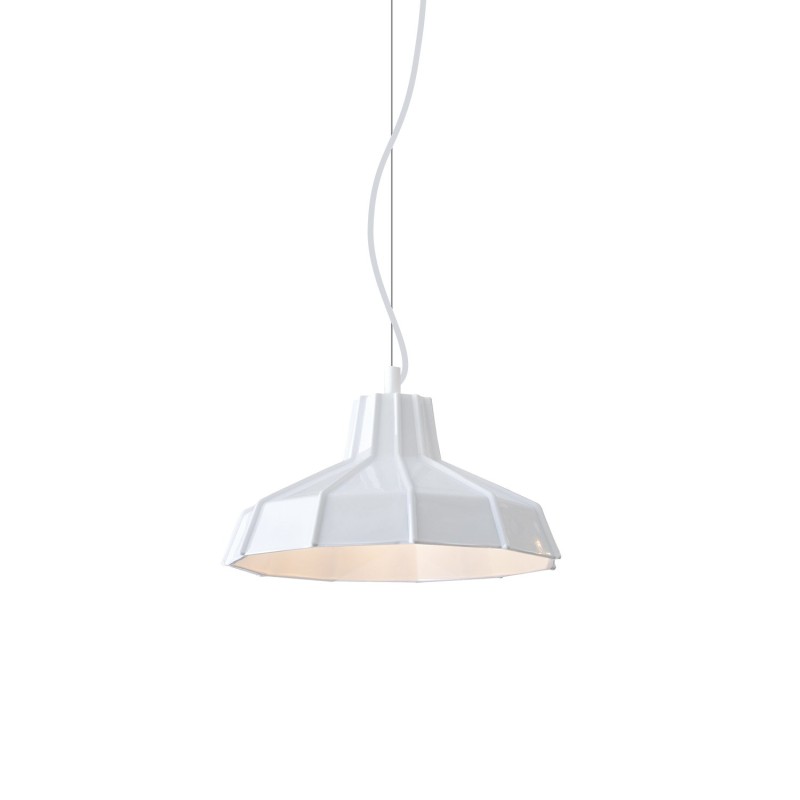 Einfache Pendelleuchte MUZON aus Glas, E27, farbig