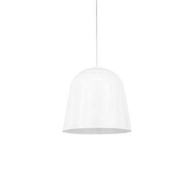 Einfache Pendelleuchte BUGNY aus Metall, E27, farbig