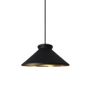 Einfache Pendelleuchte CHAON aus Metall, E27, farbig